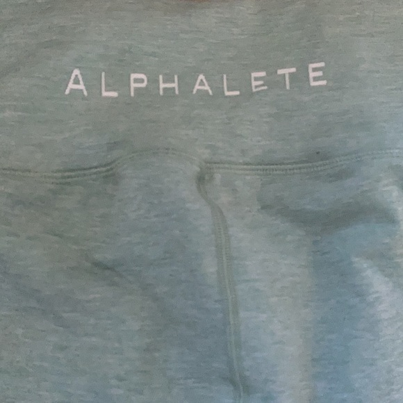 Alphalete Revival Jade Green Leggings - Picture 3 of 7